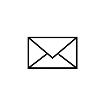 Envelope icon vector design template Stock Illustration