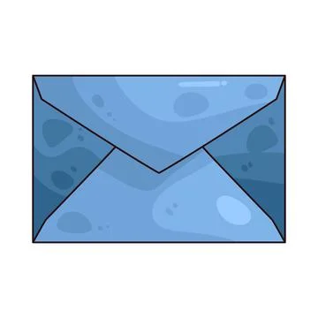 Envelope illustration Illustrazione stock