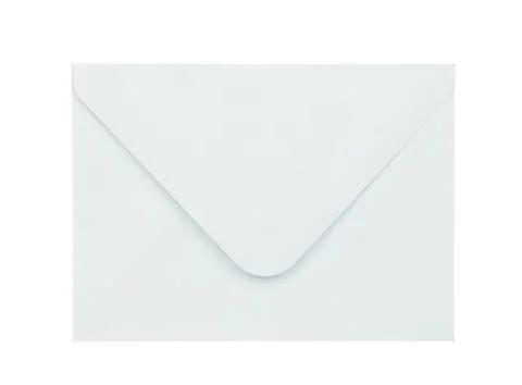 Envelope isolated on white Stock Photos