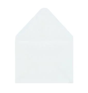 Envelope isolated on white Stock Photos