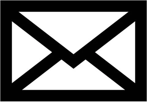 Envelope letter icon Illustrazione stock