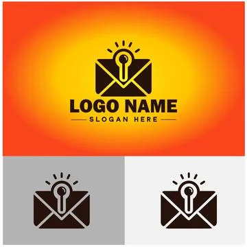 Envelope logo icon mail email letter mailbox contact form notification chec.. イラスト素材
