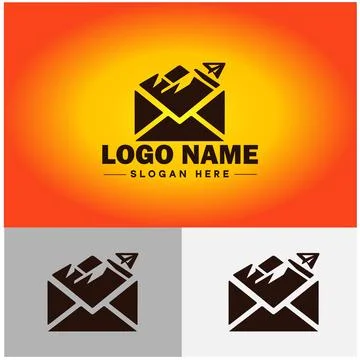 Envelope logo icon mail email letter mailbox contact form notification chec.. イラスト素材