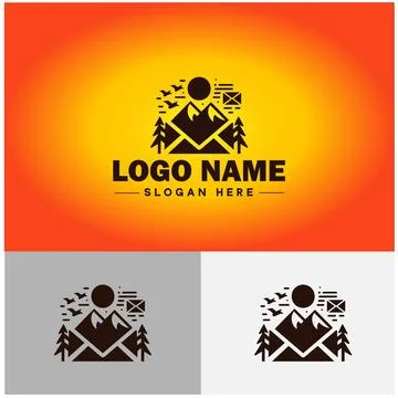 Envelope logo icon mail email letter mailbox contact form notification chec.. イラスト素材