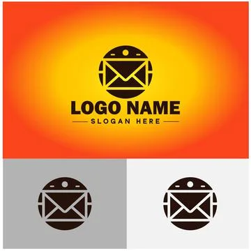 Envelope logo icon mail email letter mailbox contact form notification chec.. イラスト素材