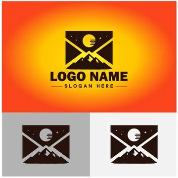 Envelope logo icon mail email letter mailbox contact form notification chec.. イラスト素材