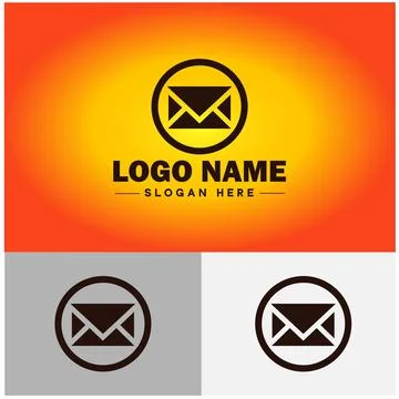 Envelope logo icon mail email letter mailbox contact form notification chec.. イラスト素材