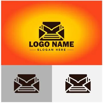 Envelope logo icon mail email letter mailbox contact form notification chec.. イラスト素材