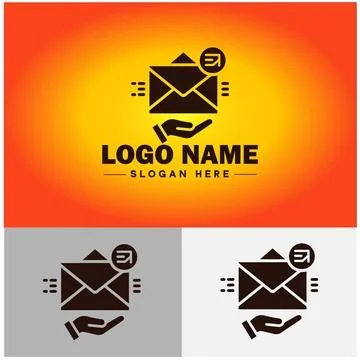 Envelope logo icon mail email letter mailbox contact form notification chec.. イラスト素材