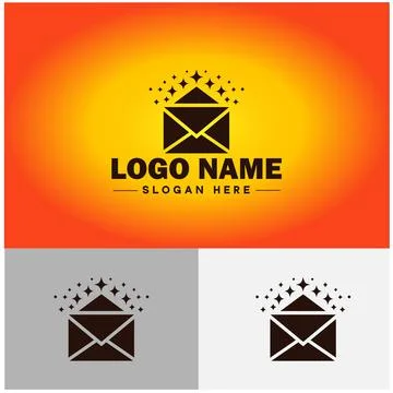 Envelope logo icon mail email letter mailbox contact form notification chec.. イラスト素材