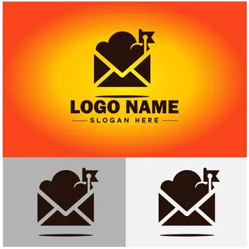 Envelope logo icon mail email letter mailbox contact form notification chec.. イラスト素材