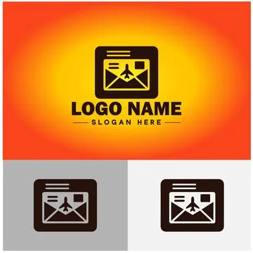 Envelope logo icon mail email letter mailbox contact form notification chec.. イラスト素材
