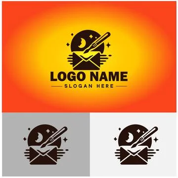 Envelope logo icon mail email letter mailbox contact form notification chec.. イラスト素材