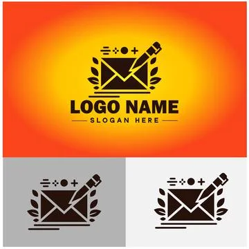Envelope logo icon mail email letter mailbox contact form notification chec.. イラスト素材