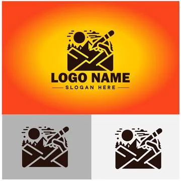 Envelope logo icon mail email letter mailbox contact form notification chec.. 스톡 일러스트