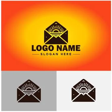 Envelope logo icon mail email letter mailbox contact form notification chec.. イラスト素材