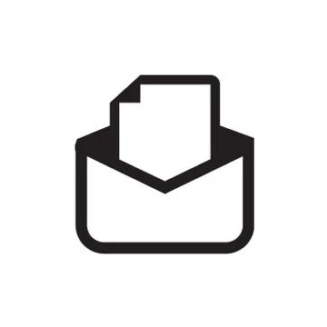 Envelope Mail Icon Stock Illustration