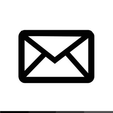 Envelope Mail Icon illustration design Stock Illustration
