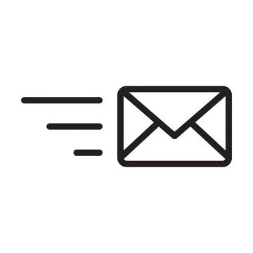 Envelope mail icon vector SMS message symbol for graphic design, logo, web si 스톡 일러스트