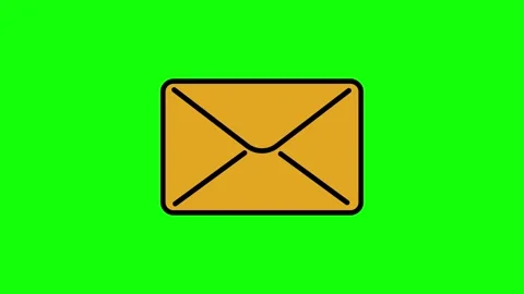 Envelope, mail, letter animated icon Stock Footage 321729038