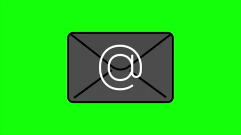 Envelope, mail, letter animated icon Stock Footage 321729045