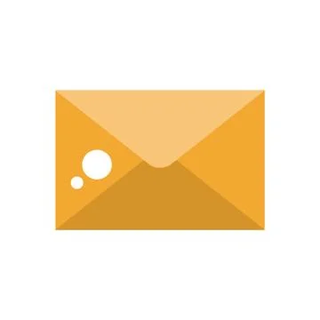Envelope mail send isolated icon Stock Illustration