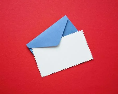 Envelope with a message Stock Photos