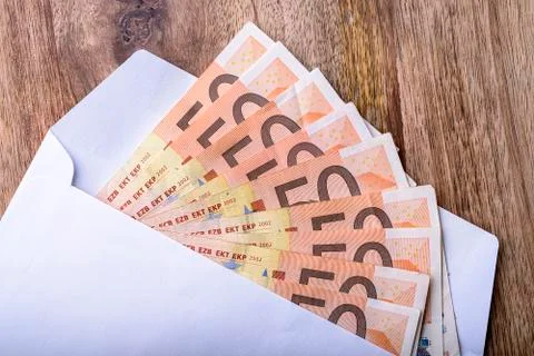 Envelope of money Fotos Stock