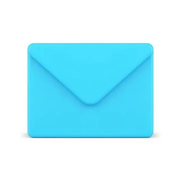 Envelope paper letter closed pack incoming web message email chat internet co Stock Illustration