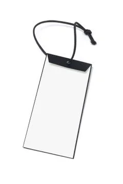 Envelope paper tag Stock Photos