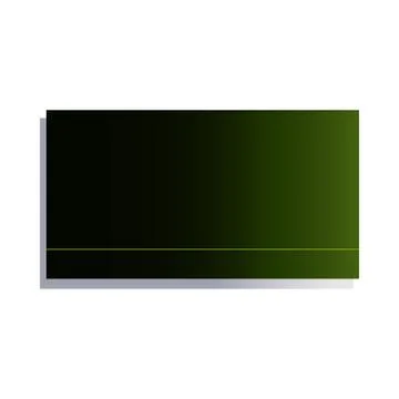 Envelope for sending documents with simple presentation Illustrazione stock