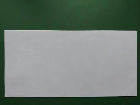 Envelope for sending letters in the post office Stock Photos