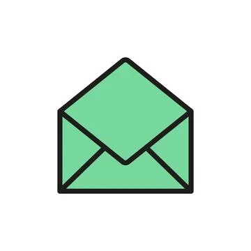 Envelope stationary icon vector design templates simple and modern Stock Illustration