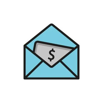 Envelope stationary icon vector design templates simple and modern Stock Illustration