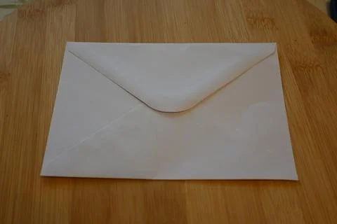 Envelope on table finance concept Stockfoto's