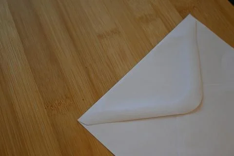 Envelope on table finance concept Fotos Stock