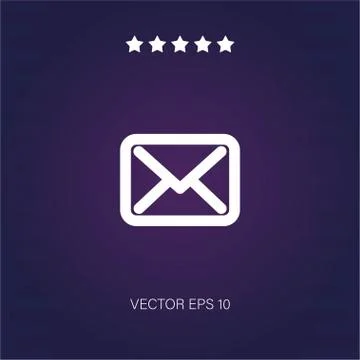 Envelope vector icon Stock Illustration