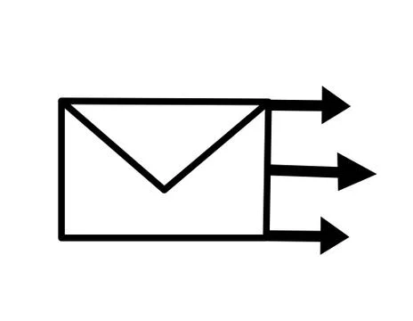 Envelope vector illustration Stock Illustration