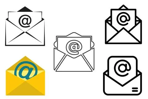 Envelope vector for mail or post or other uses Stock Illustration