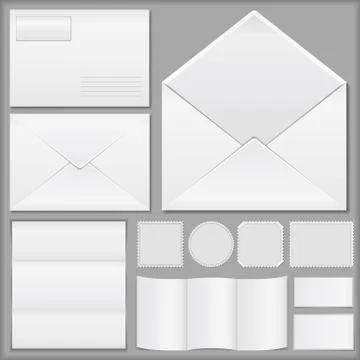Envelopes Stock Illustration