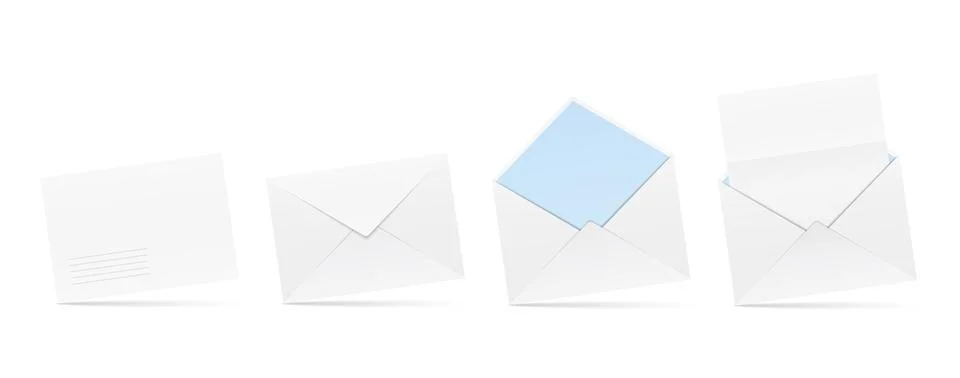 Envelopes Stock Illustration