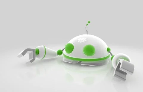 Enviro robot Stock Illustration