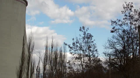 Environment and  power station Video stock 24718142