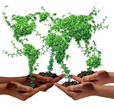 Environment community Stock Illustration