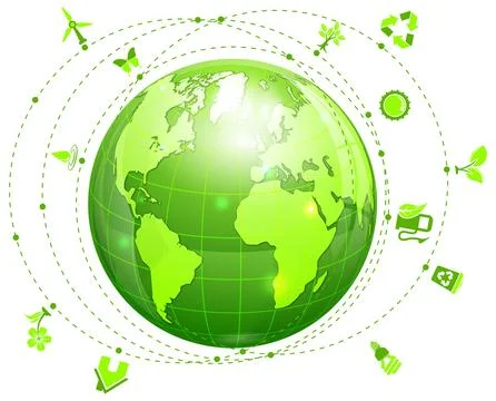 Environment Concept Ilustración de archivo