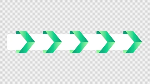 Environment conservation green ribbon empty infographic template animation Stock Footage 342241506