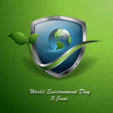 Environment day vector Stock Illustration