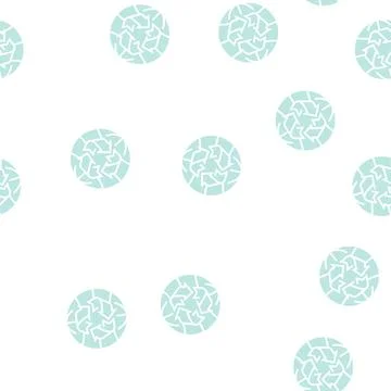 Environment ecosystem glyph seamless pattern Illustrazione stock