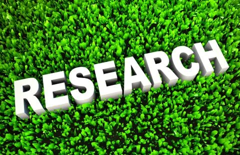 Environment friendly research Stock Illustration