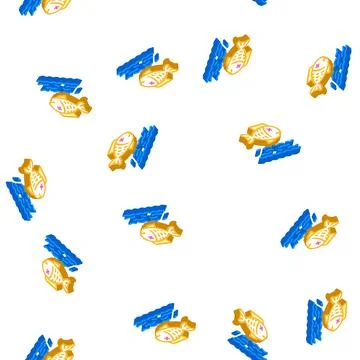 Environment harm isometric icon seamless pattern color Stock Illustration